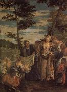 VERONESE (Paolo Caliari) Moses Saved from the Waters of the Nile oil painting